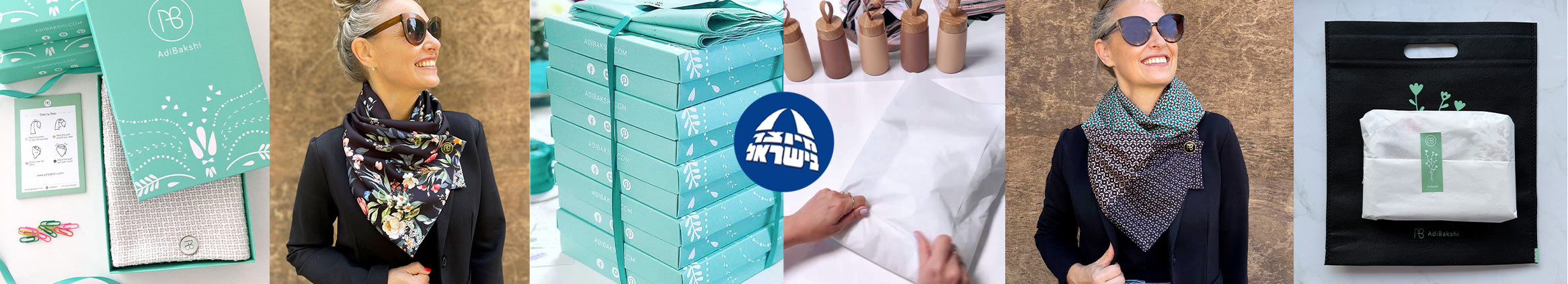 צעיפי קיץ מעוצבים מבד קרפ – צעיפים אלגנטיים ויוקרתיים בעיצוב של עדי בקשי