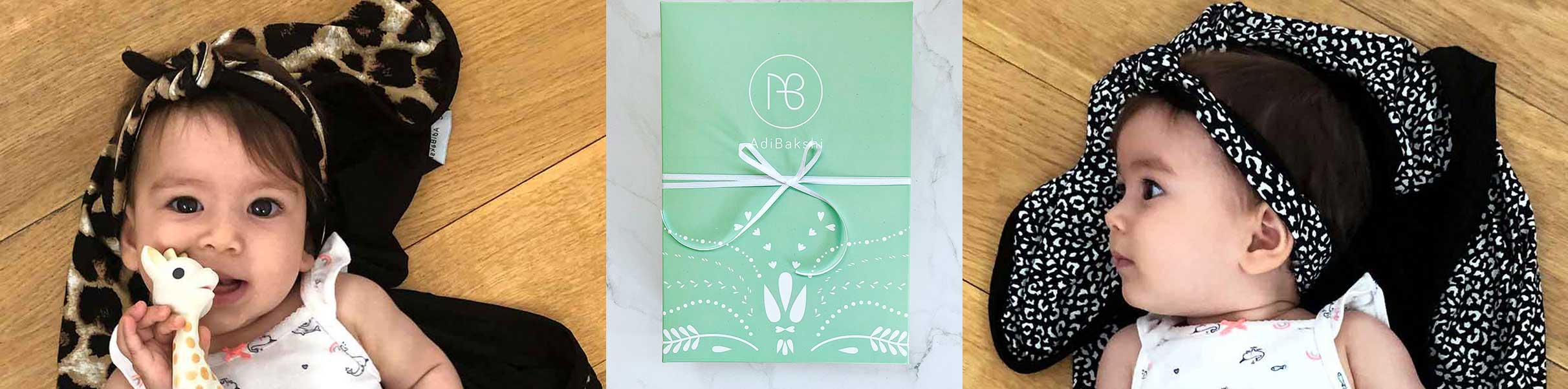 סרטים לשיער לתינוקות בעיצוב עדי בקשי – סרטי ראש רכים, מתוקים ונוחים במיוחד. מתנה מושלמת לתינוקת חדשה או לצילומים חגיגיים