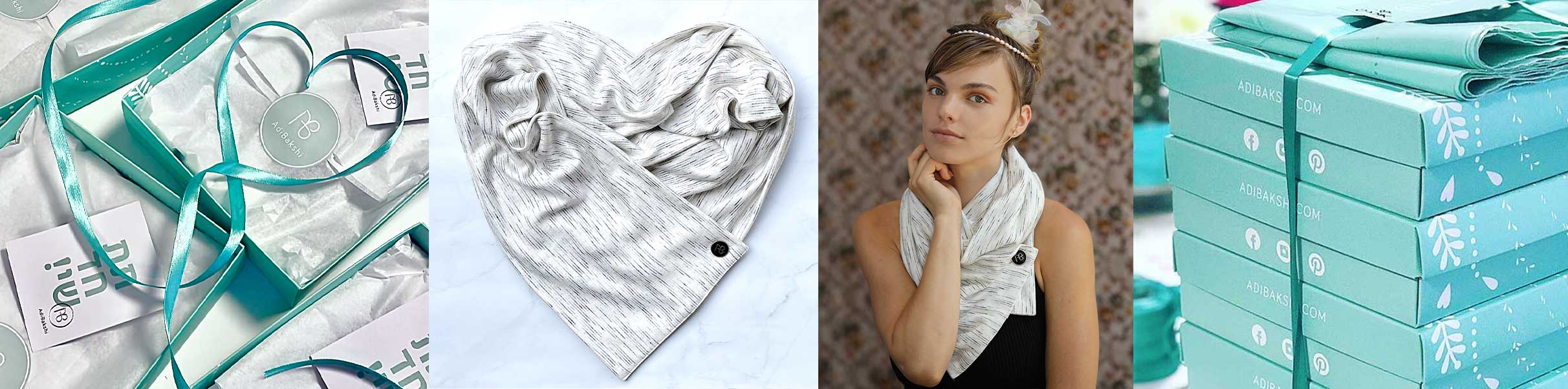 צעיפי כותנה וויסקוזה - צעיפים מבדים טבעיים