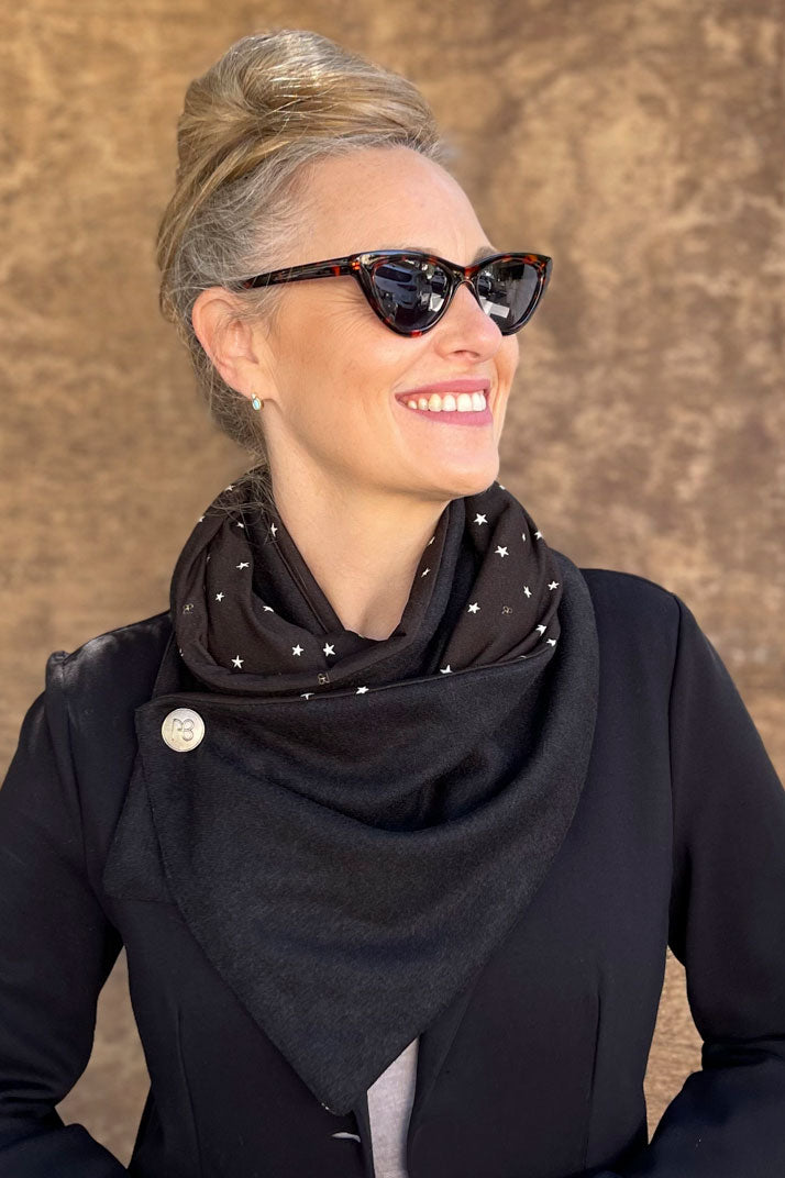 צעיף דו-צדדי ענת