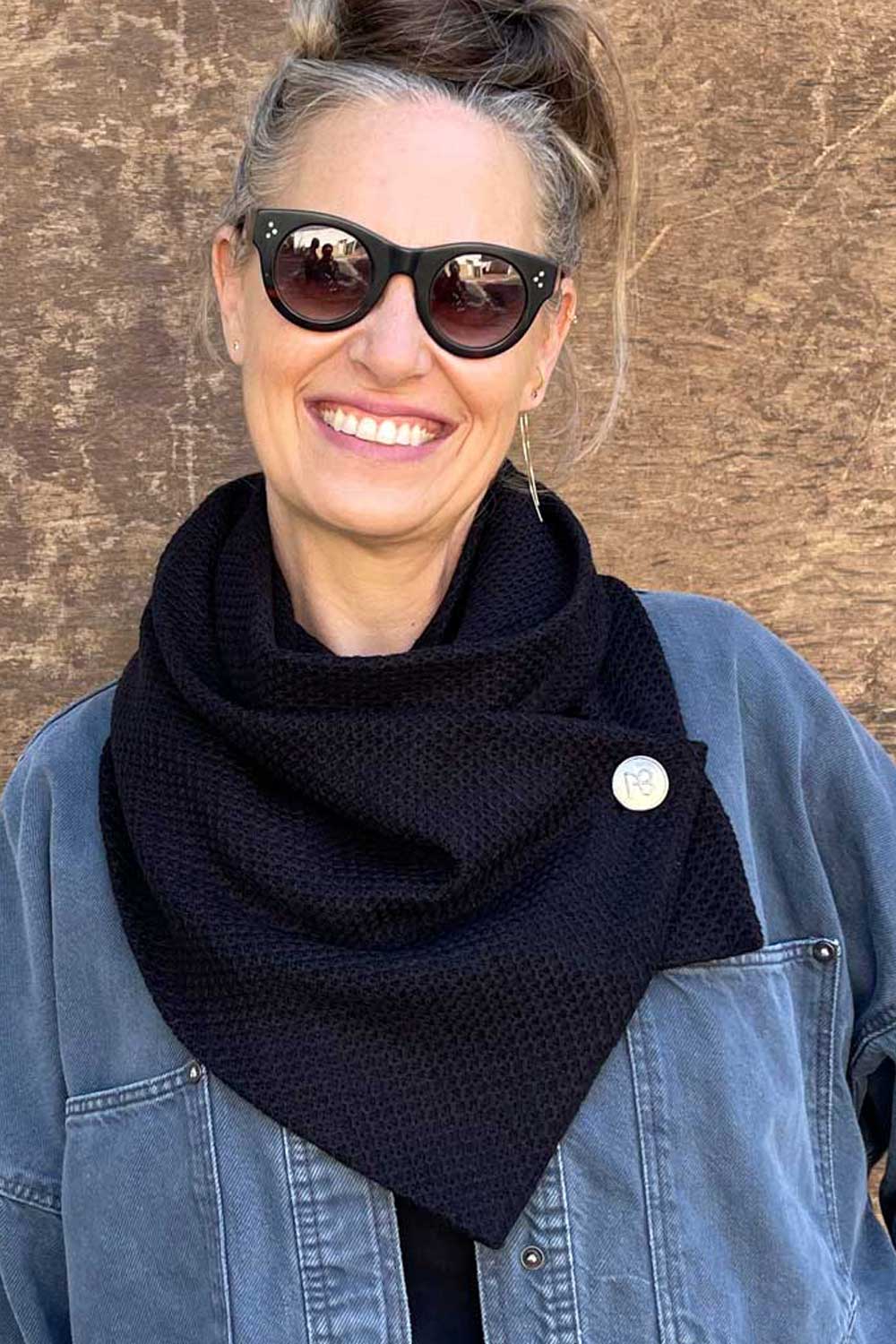 צעיף סרוג כריסטינה של Adi Bakshi