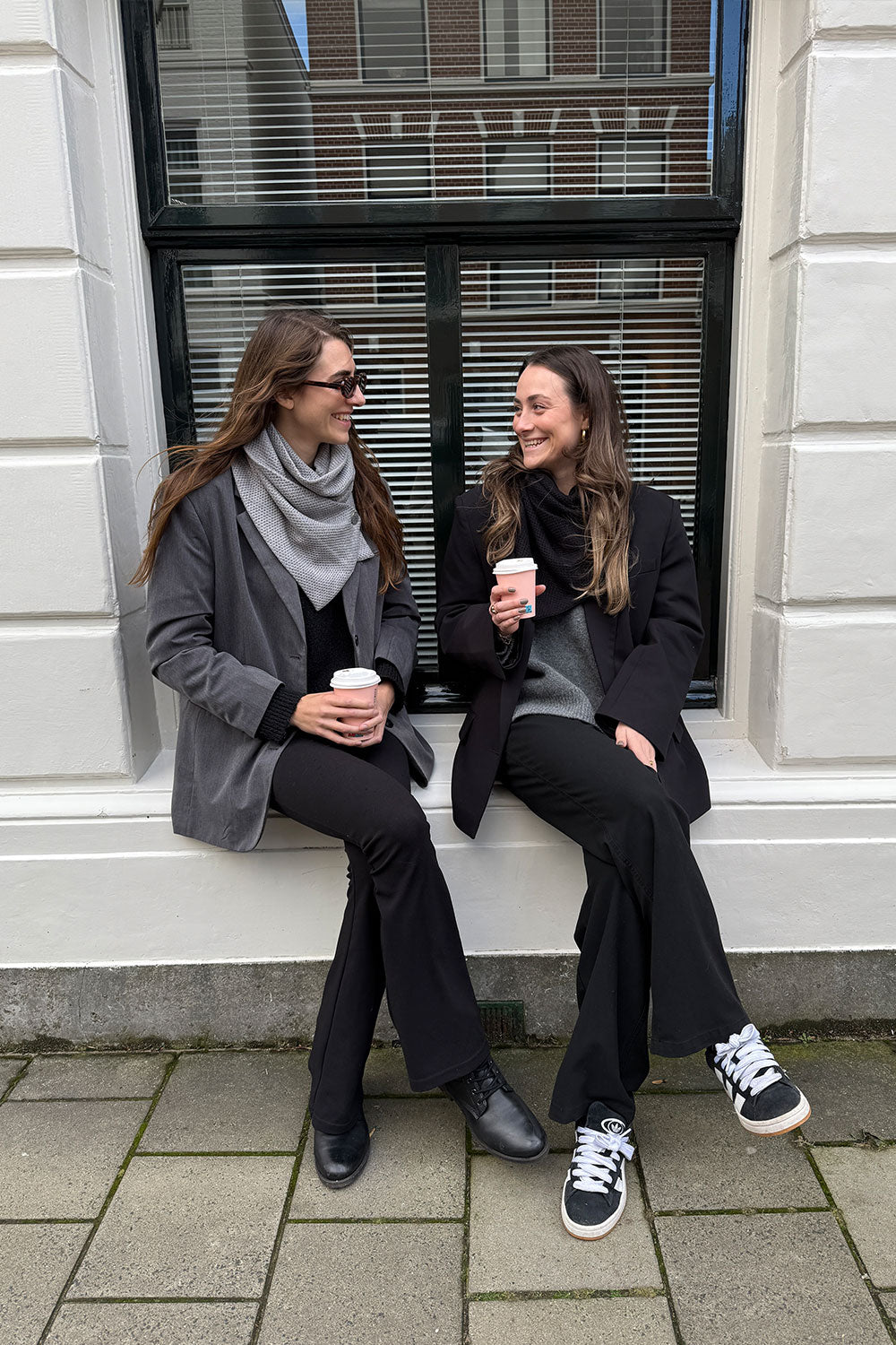 צעיף סרוג כריסטינה