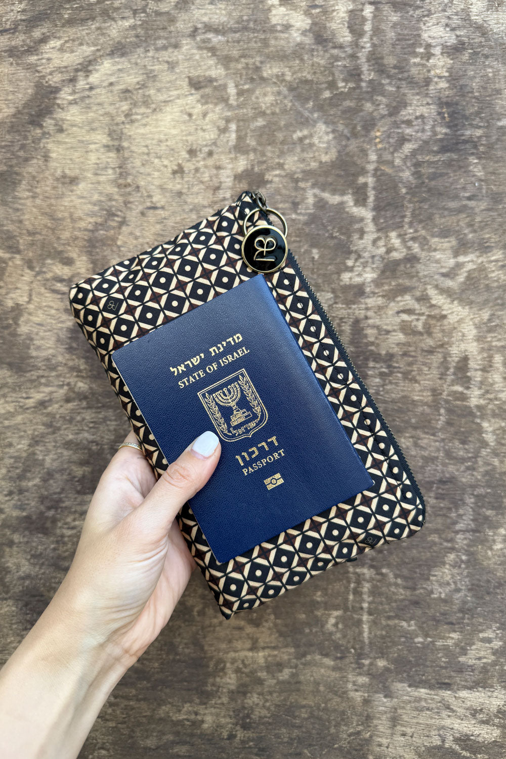 תיק דרכונים גרייס