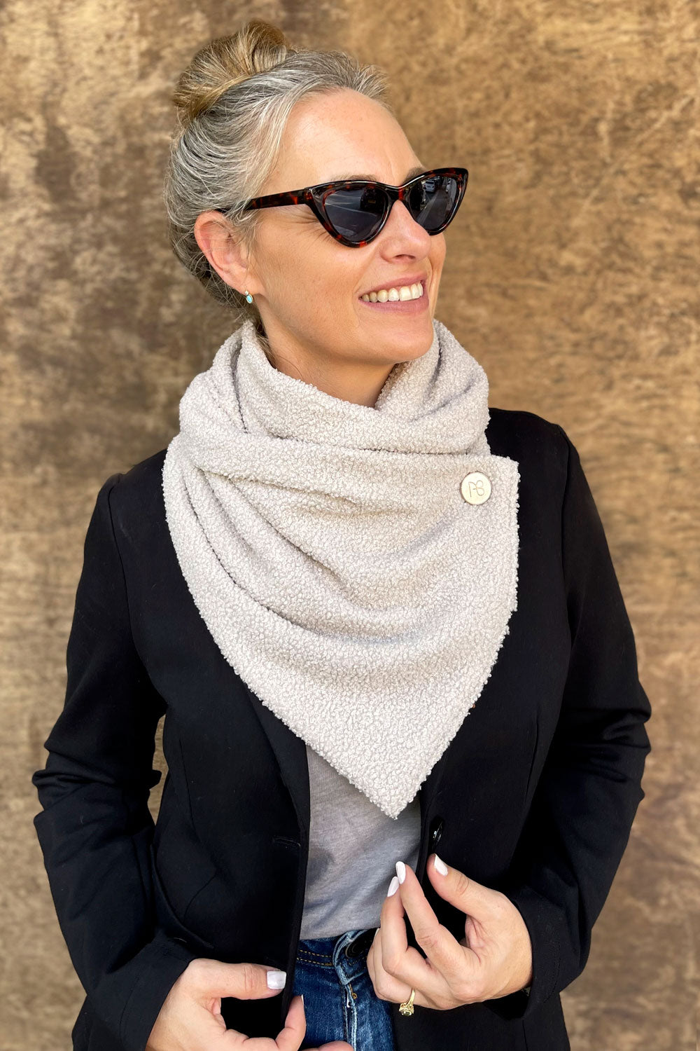 צעיף עבה הדס