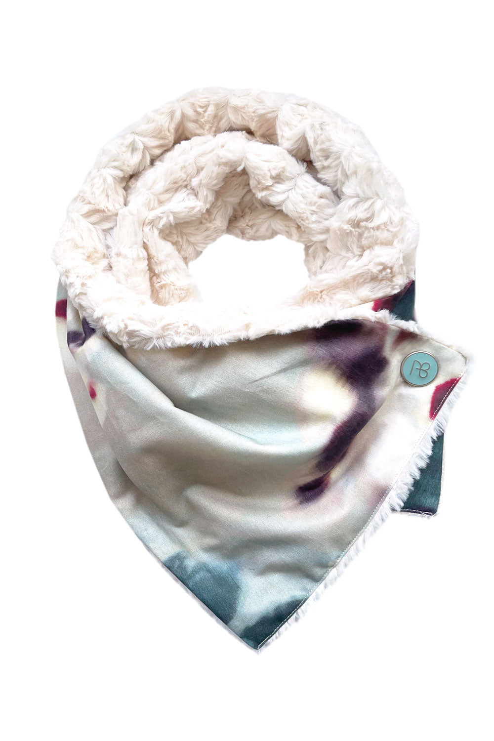 צעיף פרווה דו-צדדי אילאיל