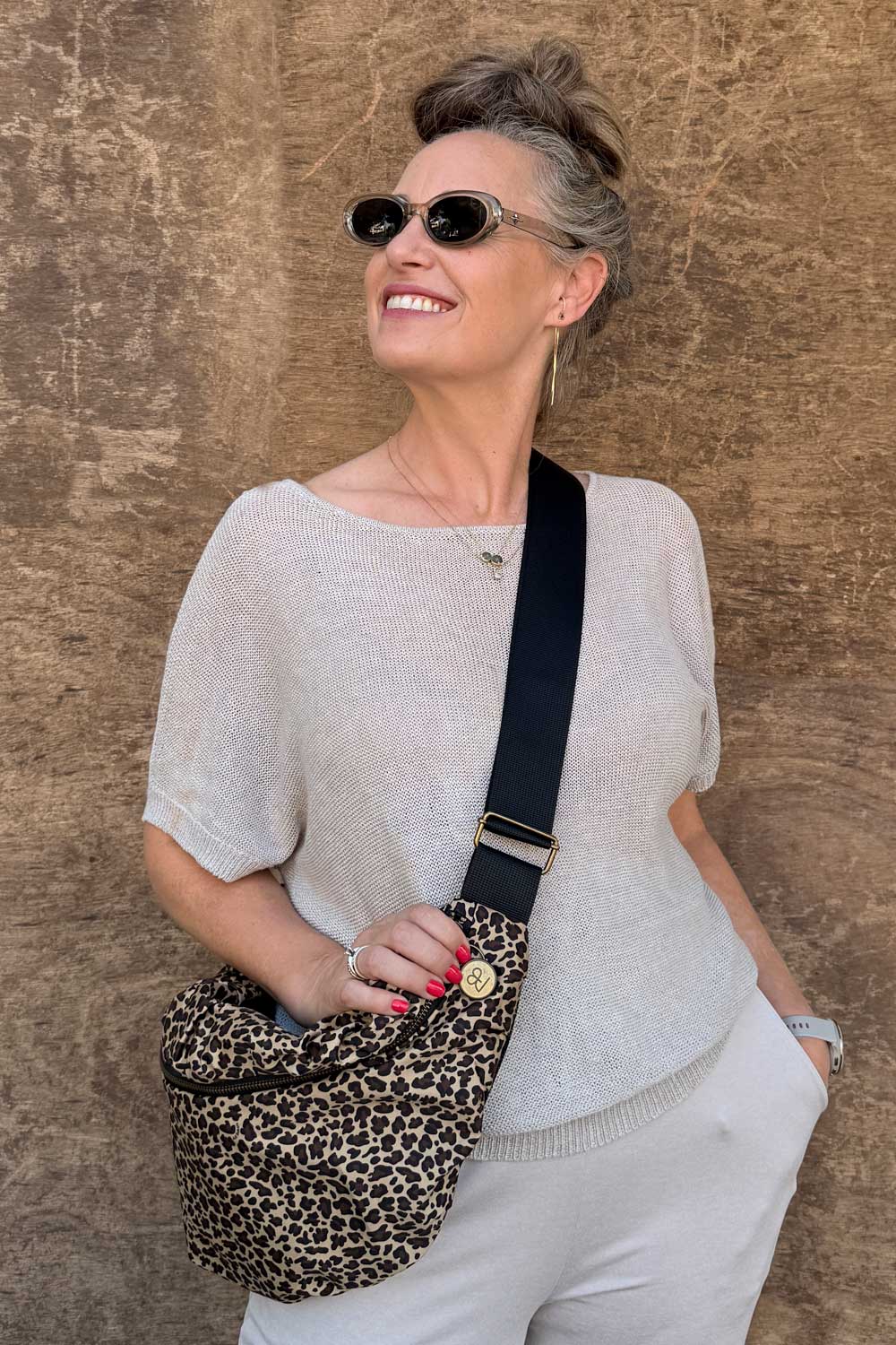 פאוץ׳ גדול נועה – מנומר