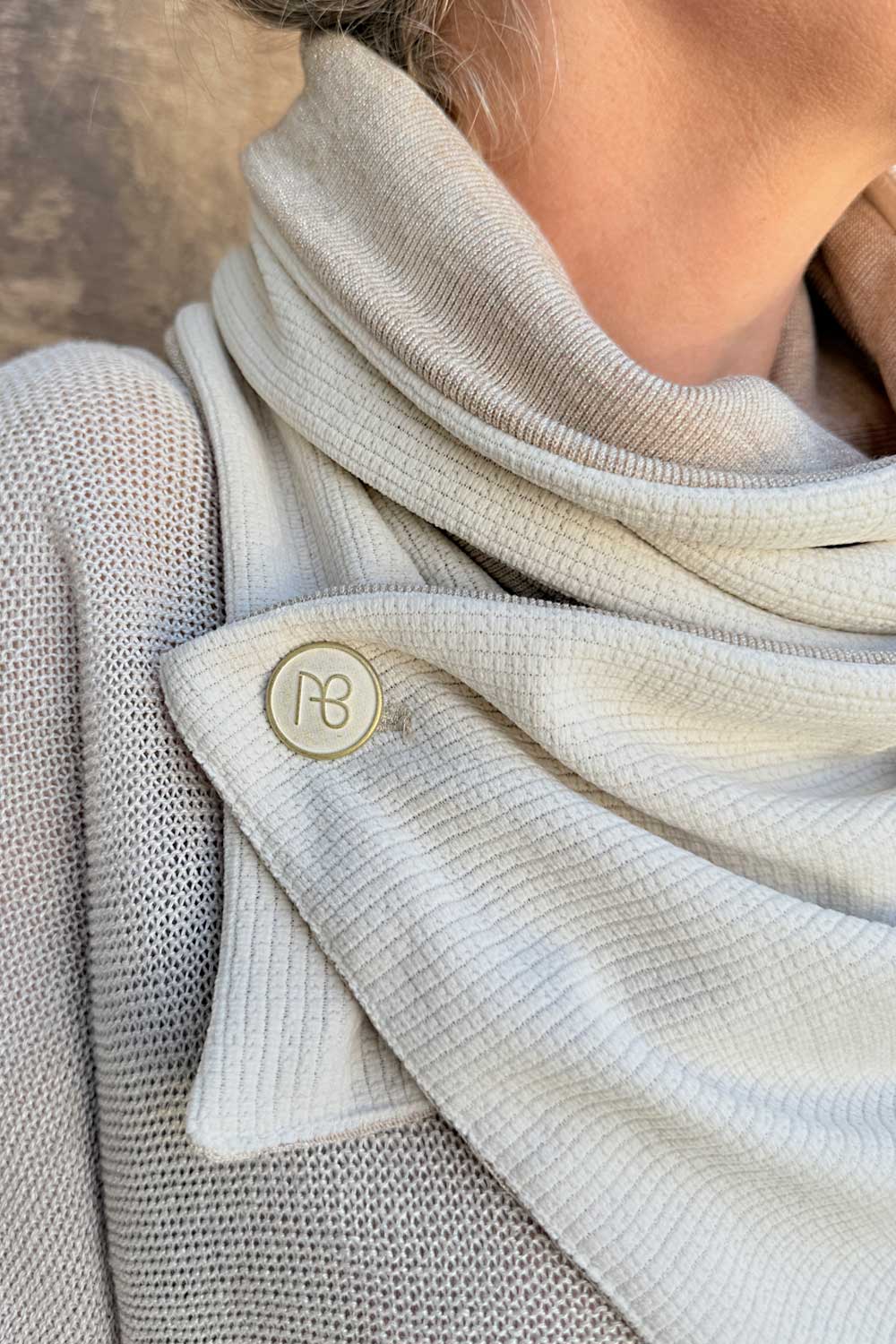 צעיף דו-צדדי שרה (מנצנץ)