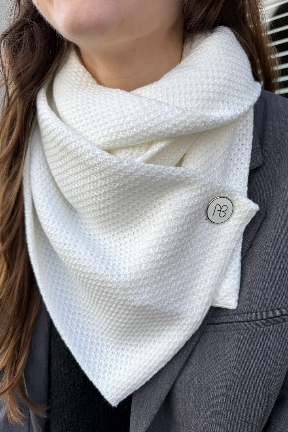 צעיף סרוג שינה