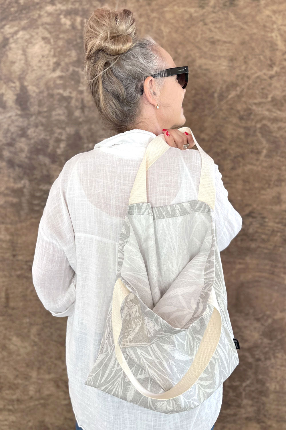 תיק בד כותנה רב שימושי סתיו