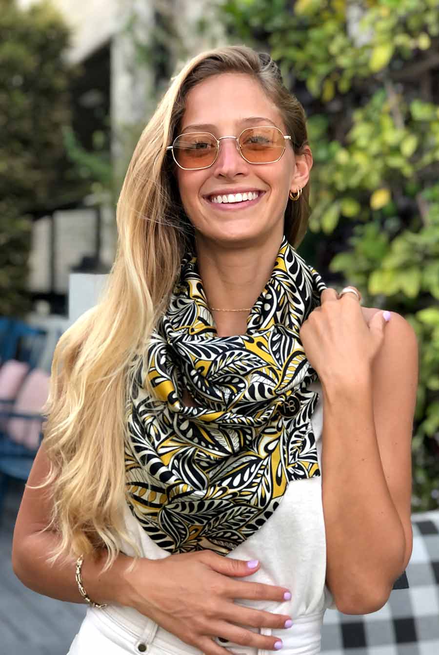 צעיף חרדל בוטני אריאה