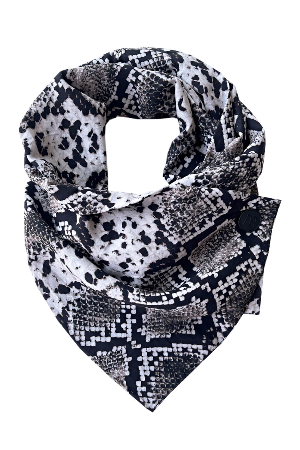 צעיף ויסקוזה קייצי בהדפס נחש קסנדרה