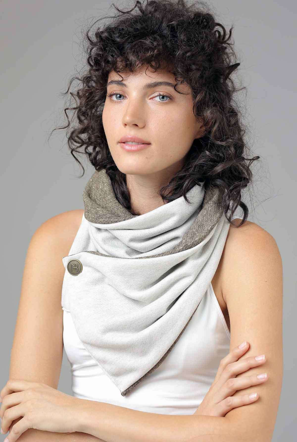 צעיף כותנה דו"צ מושלם ג׳וליה