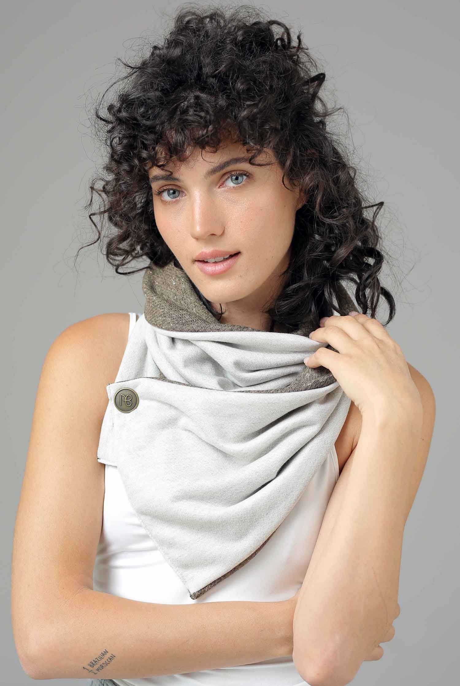 צעיף כותנה דו"צ מושלם ג׳וליה