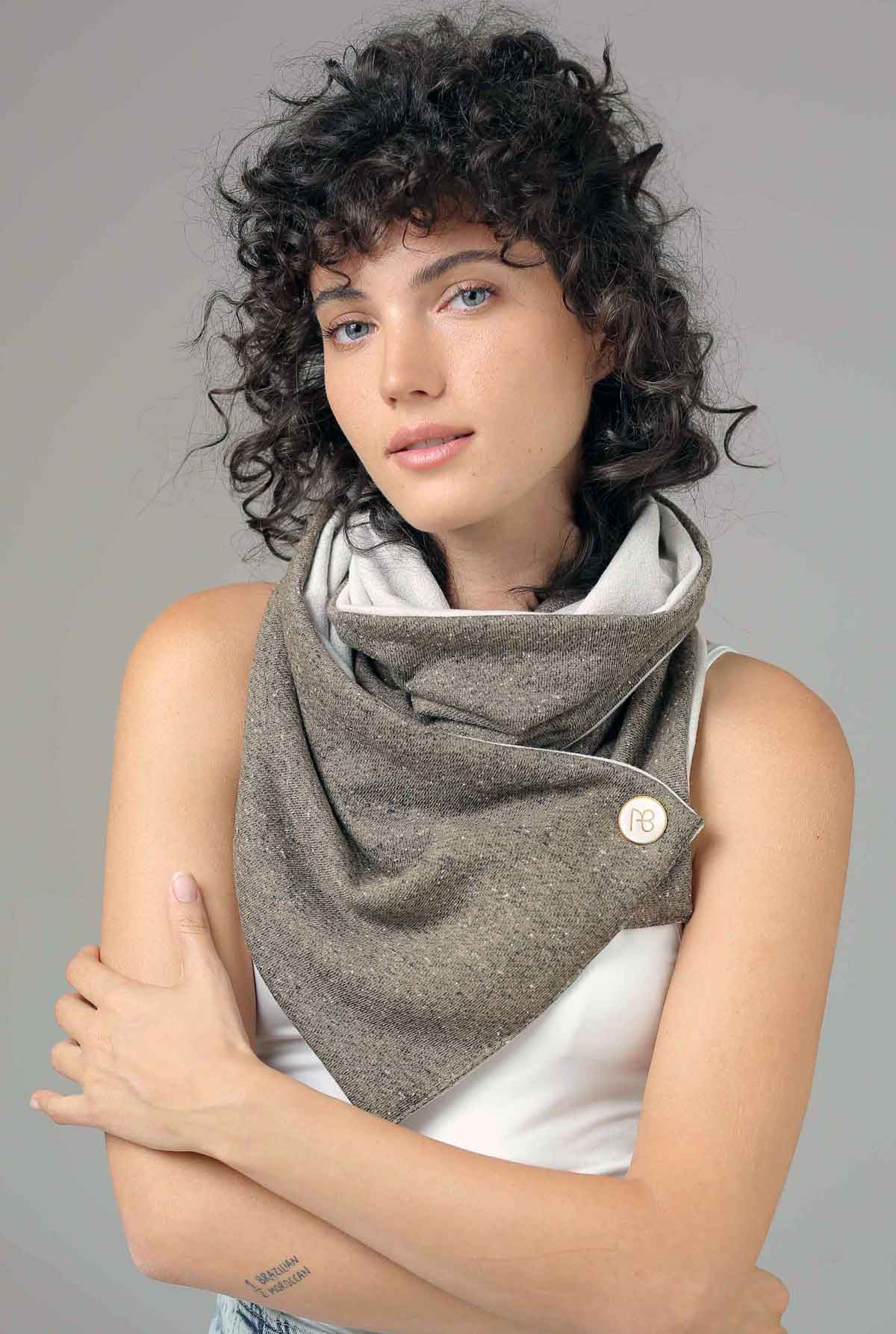 צעיף כותנה דו"צ מושלם ג׳וליה