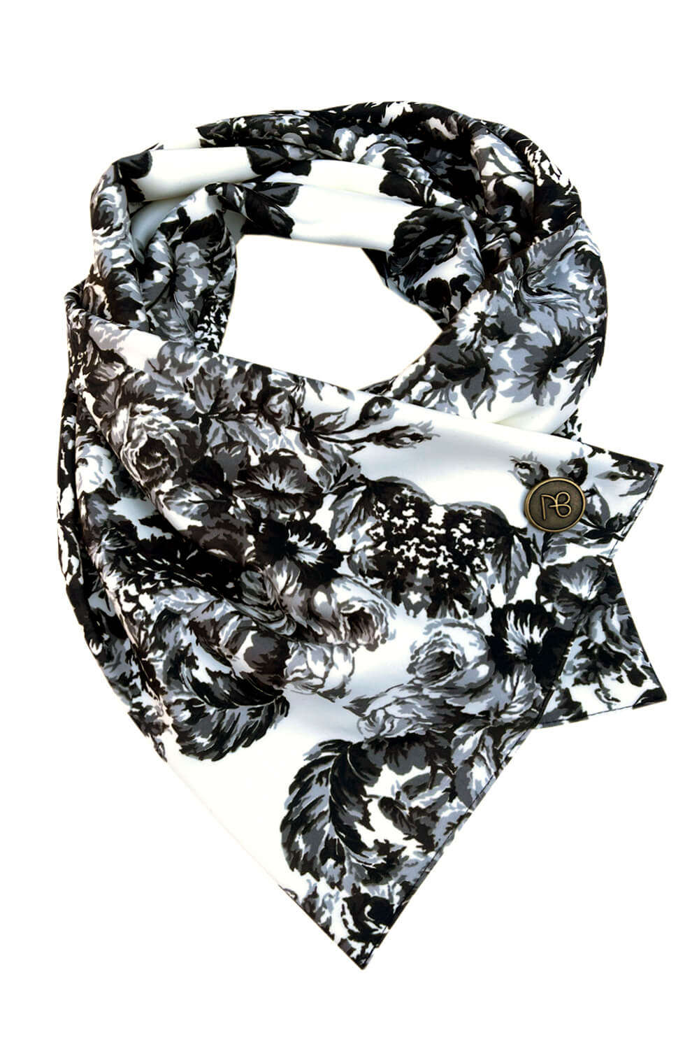 צעיף פרחוני | מתנה לאישה | מתנה מקורית | צעיף | עדי בקשי