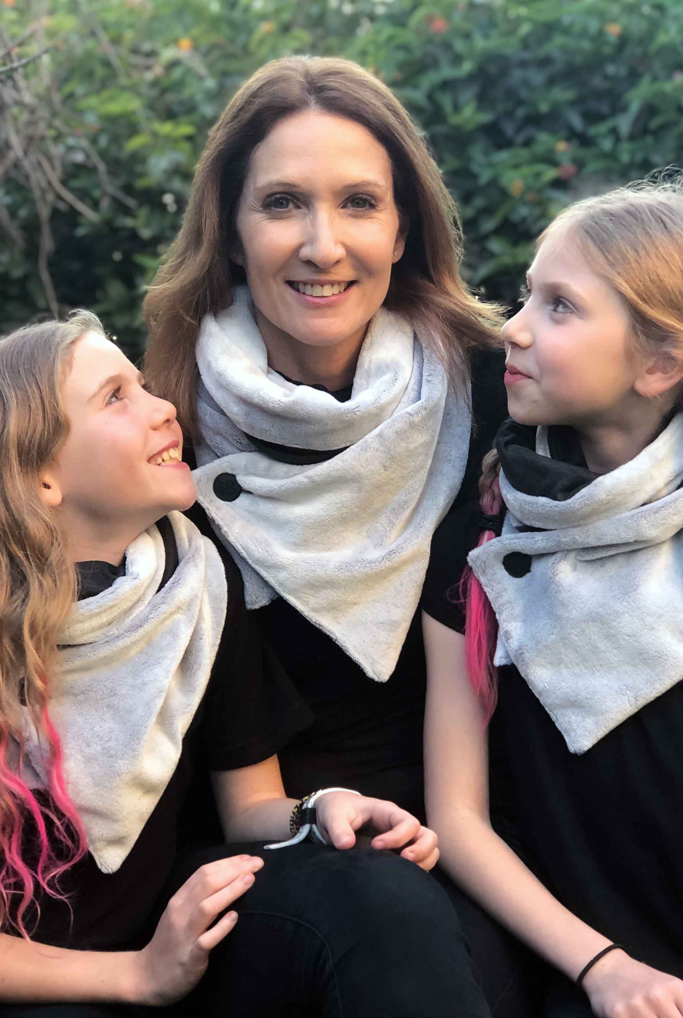 מארז 2 צעיפי פרלה