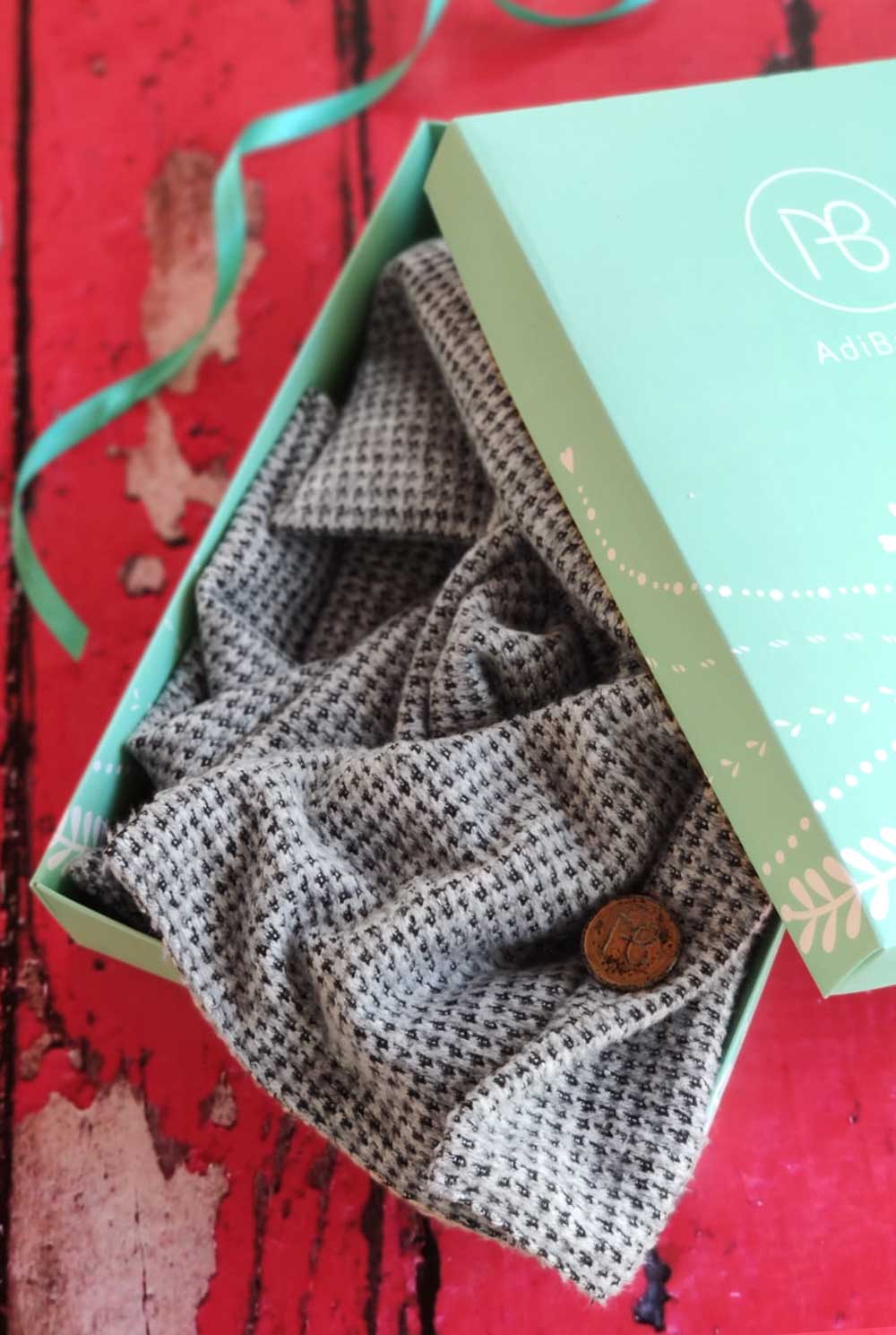 צעיף פפיטה אפור אודליה