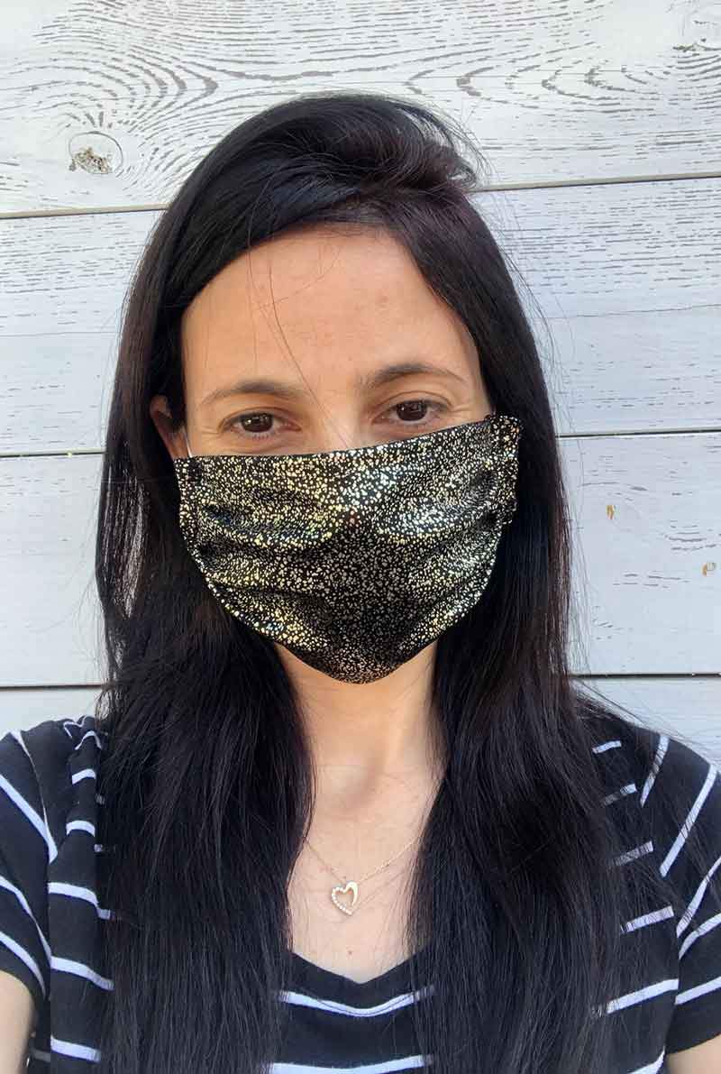 מארז מסכות מושלם! 4 מסכות דו-צדדיות 100% כותנה במחיר מיוחד