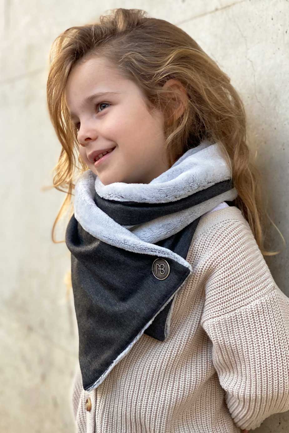 זוג צעיפי פרלה - מבוגר+ילד