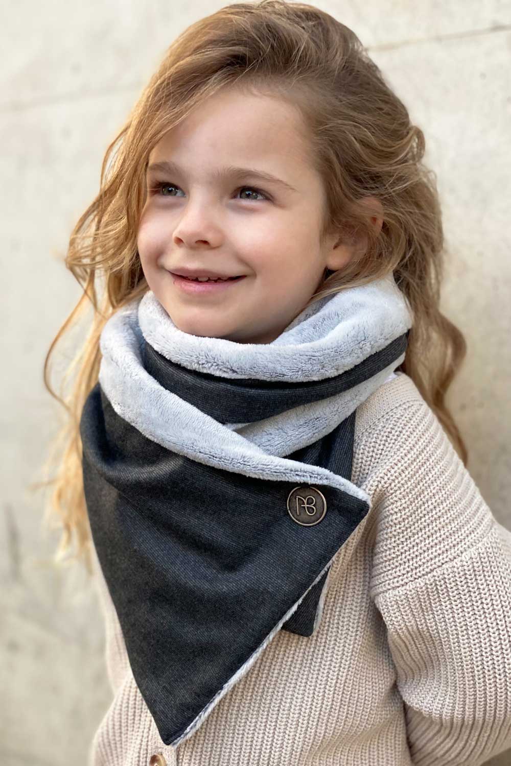 זוג צעיפי פרלה - מבוגר+ילד