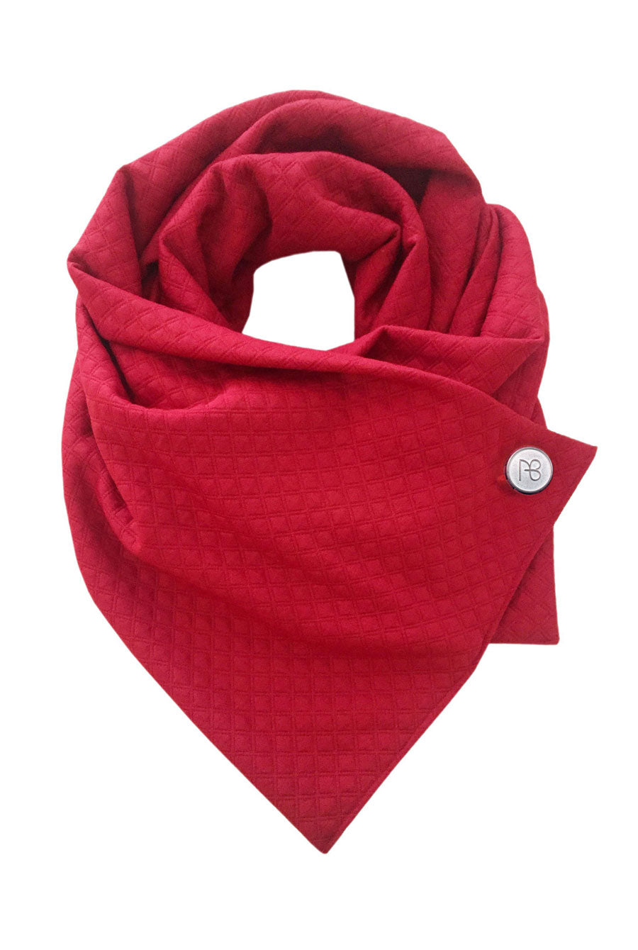 צעיף אדום מעויינים רובינה