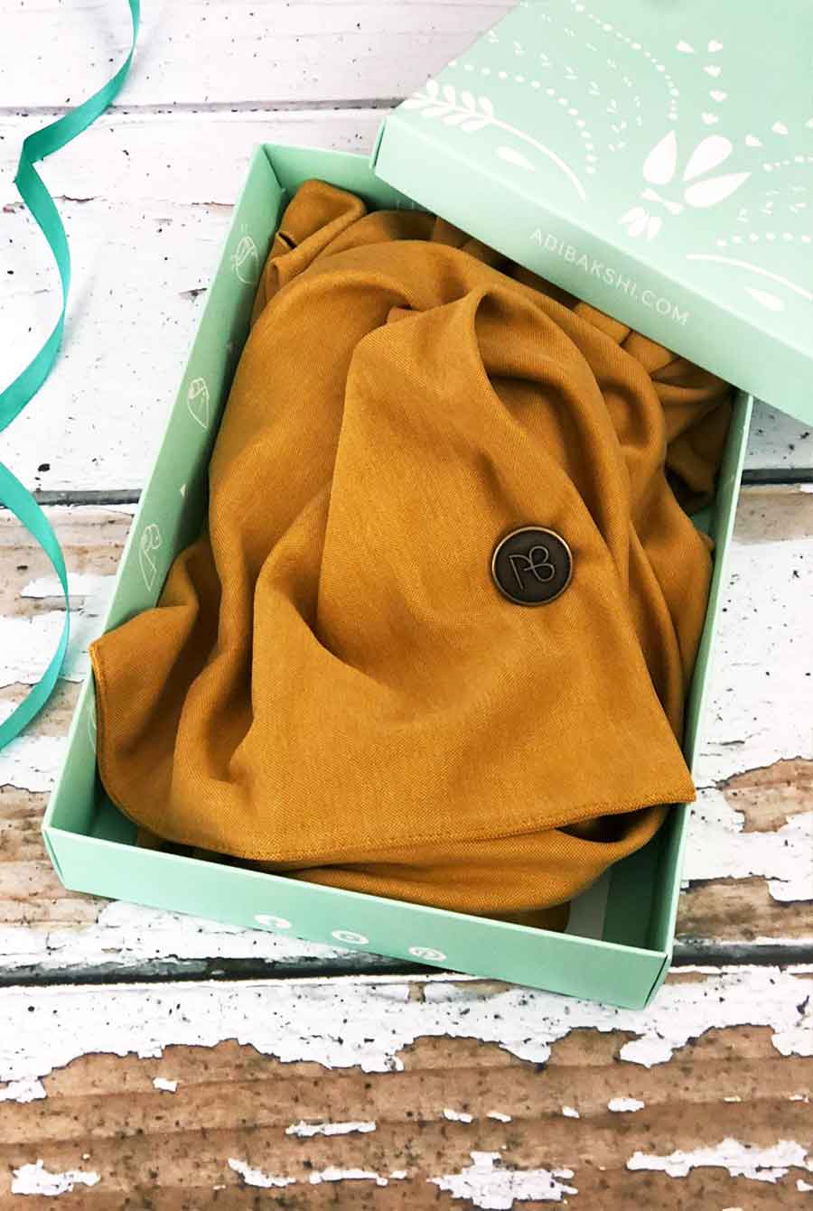 צעיף ויסקוזה רך ומלטף יעל - עם פגם קטן בהנחה שווה