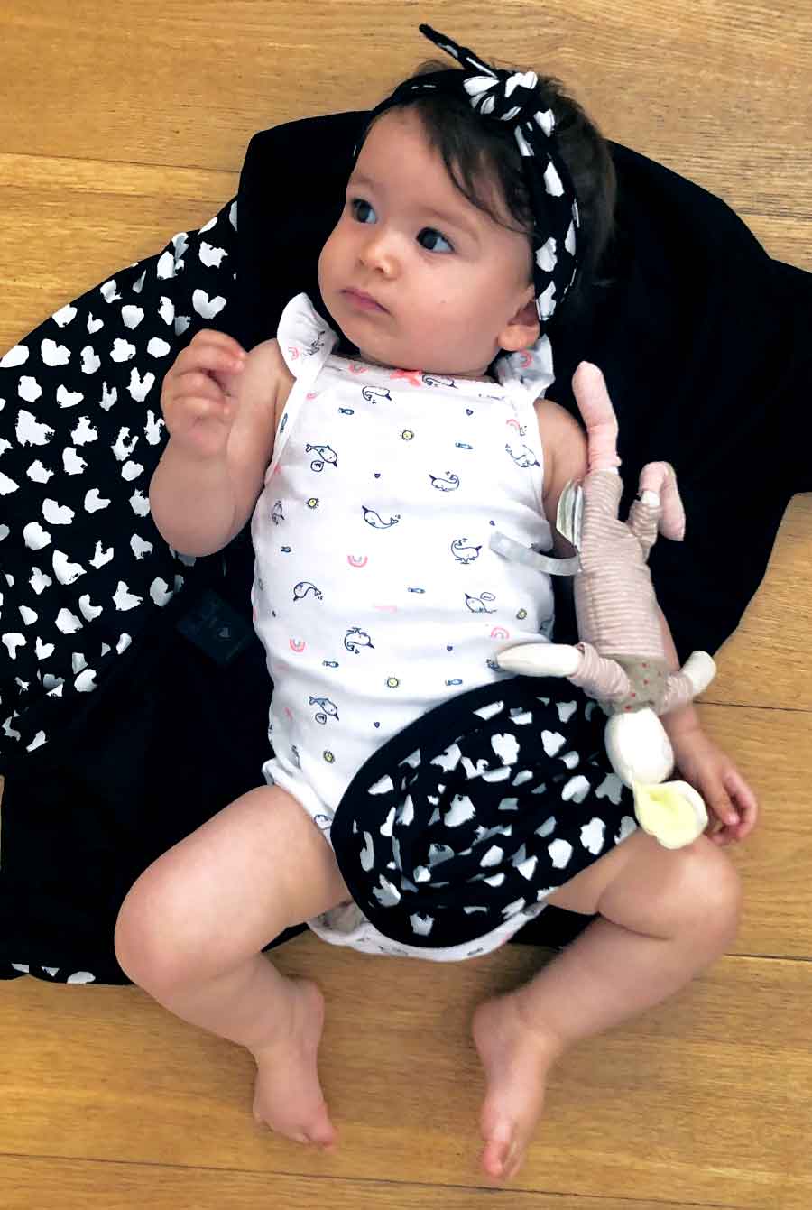 סרט לשיער לתינוקת תום