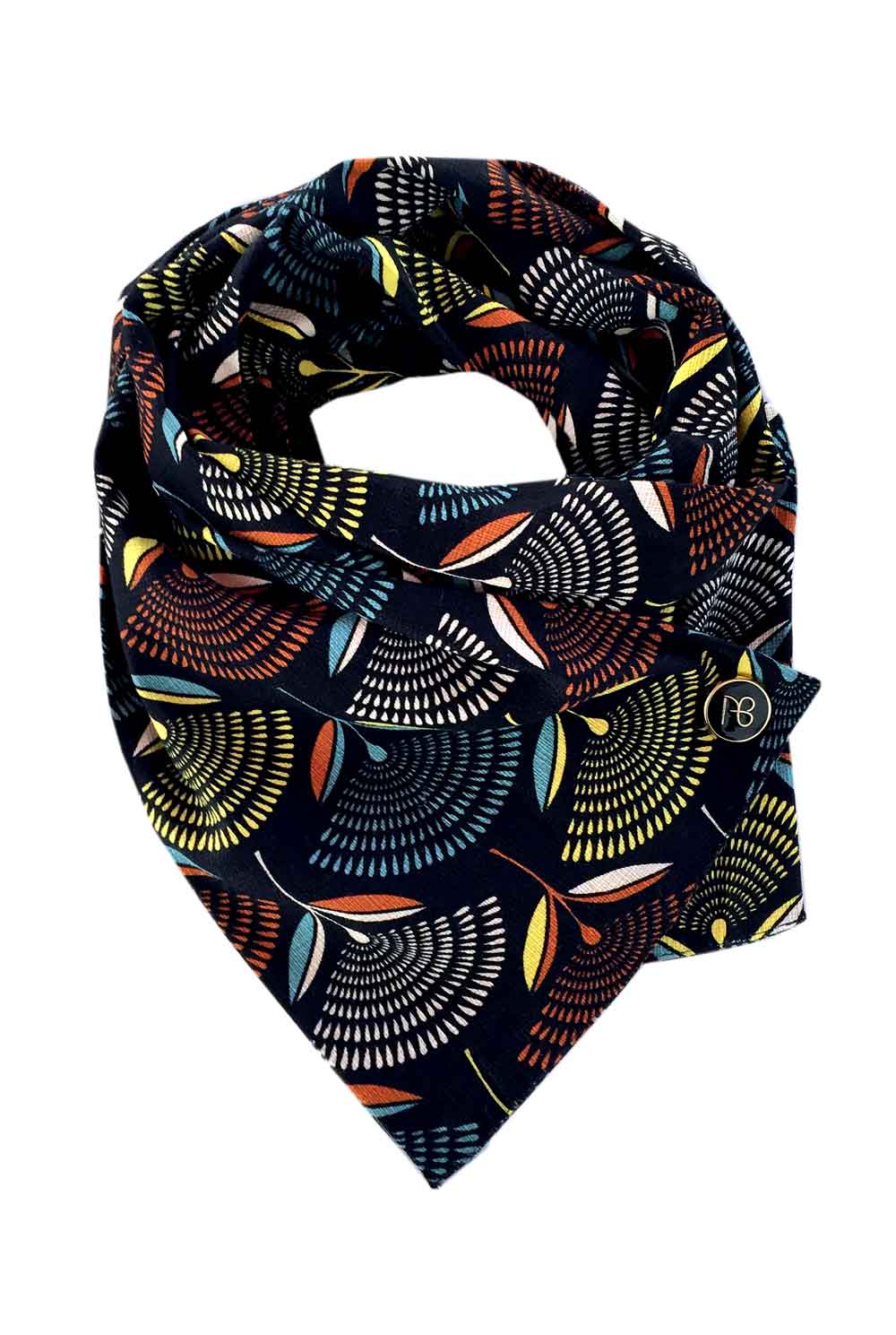 צעיף שחור מיוחד נוריקו