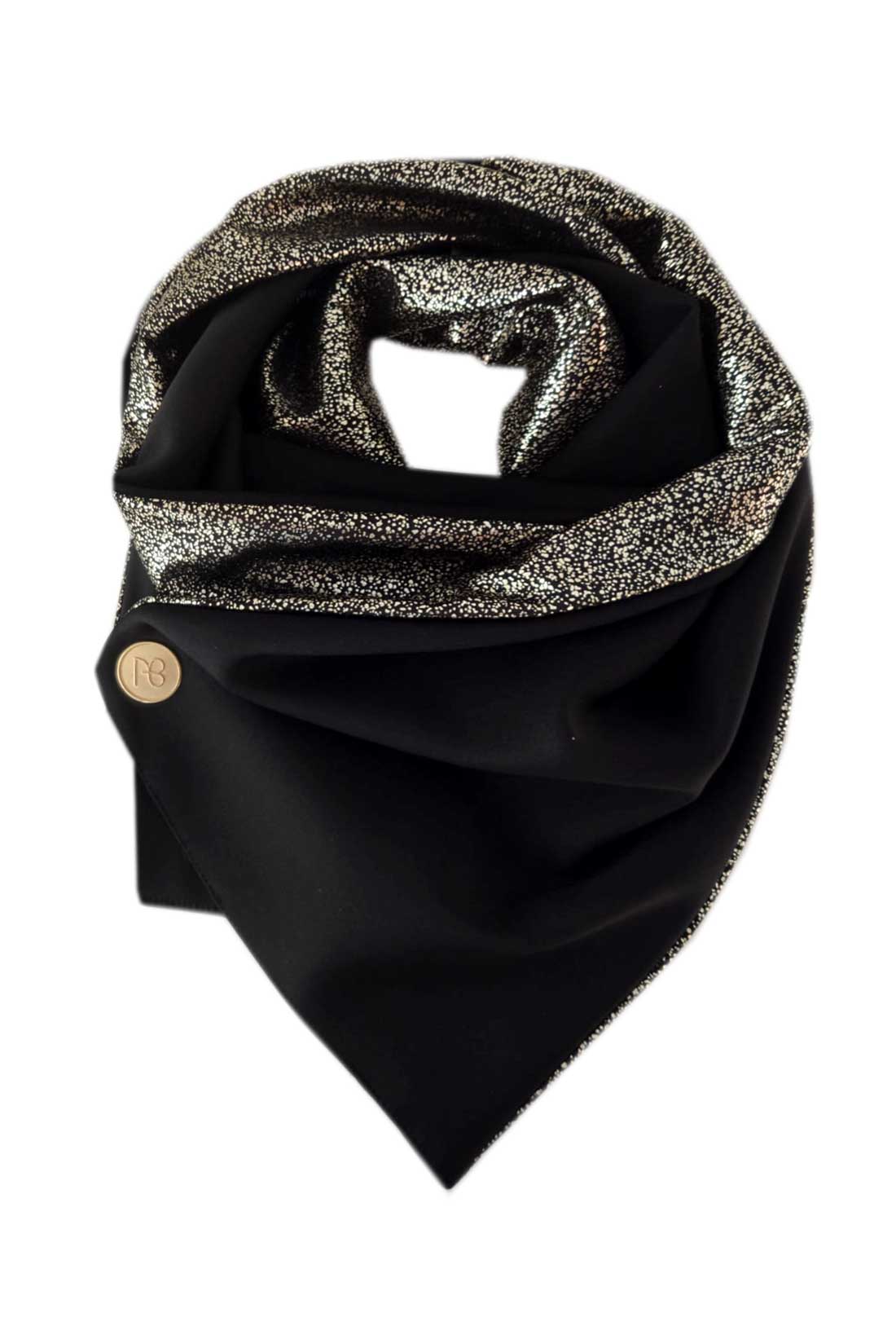 צעיף זהב דו-צדדי אולה