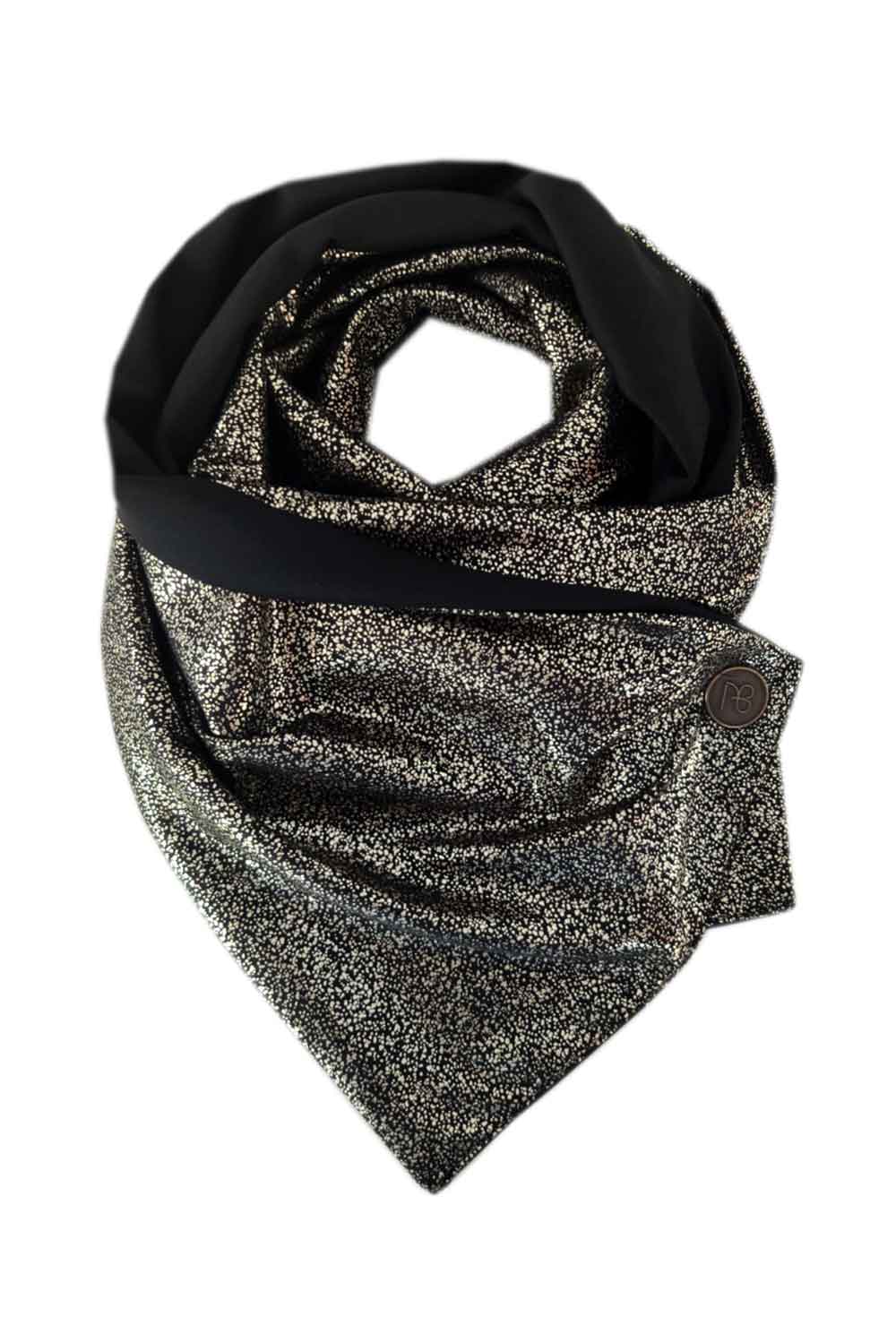 צעיף זהב דו-צדדי אולה