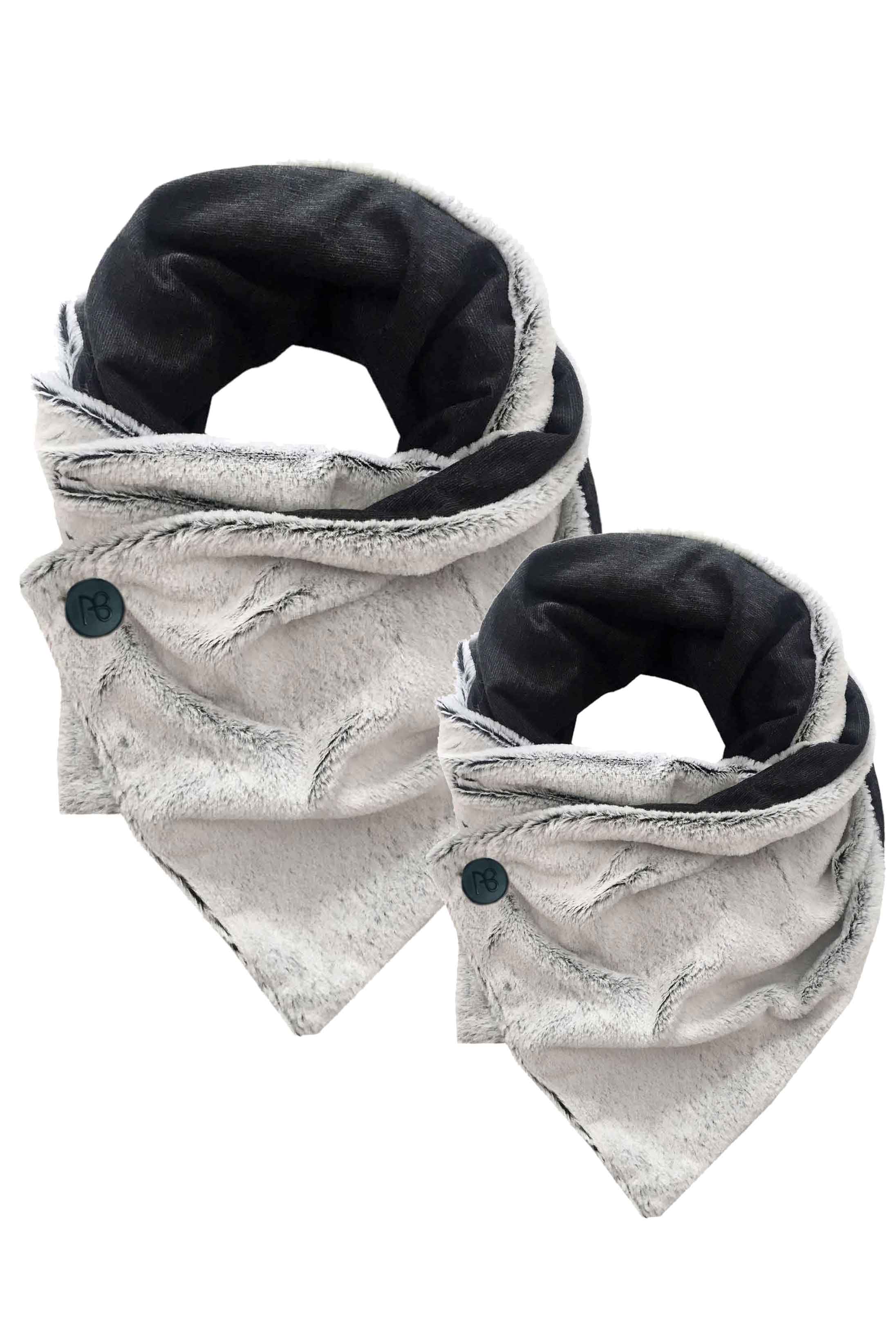 זוג צעיפי פרלה - מבוגר+ילד