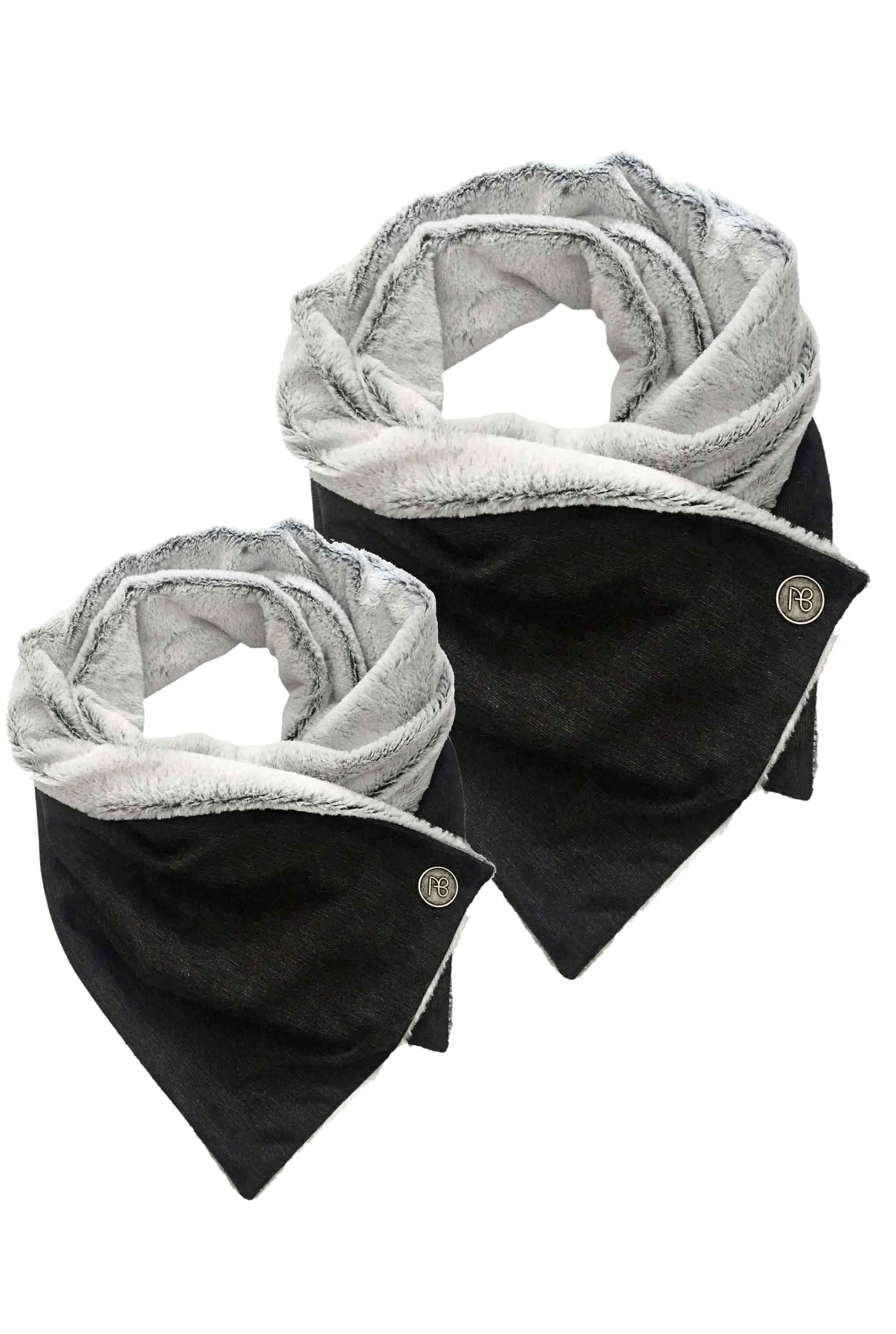 זוג צעיפי פרלה - מבוגר+ילד