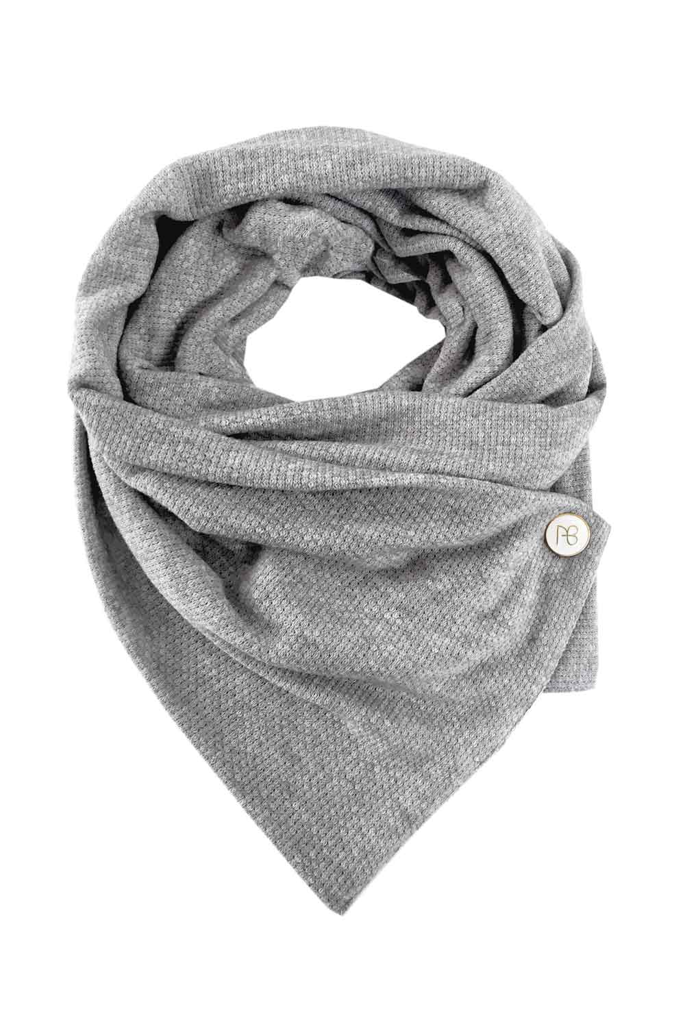 צעיף סרוג מפנק סוזאנה