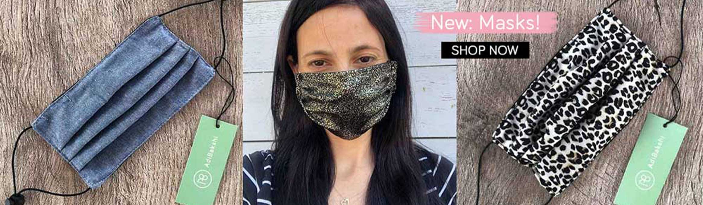 ★ מסכות בד מעוצבות לנשים ★