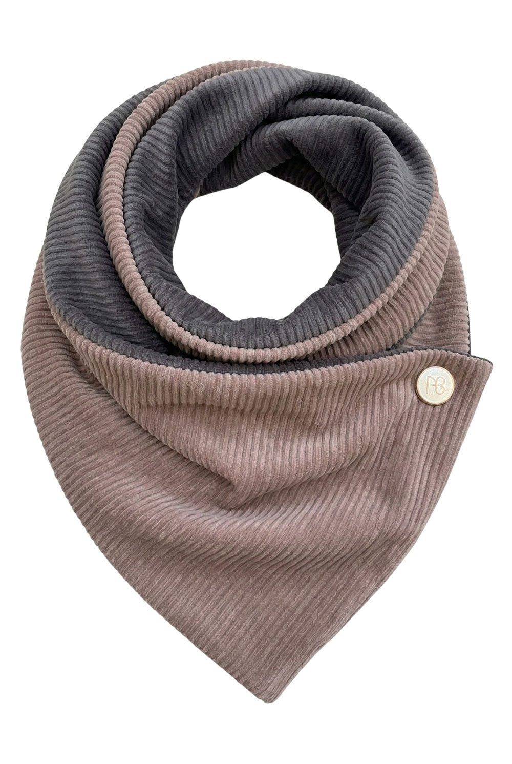 צעיף דו-צדדי בר