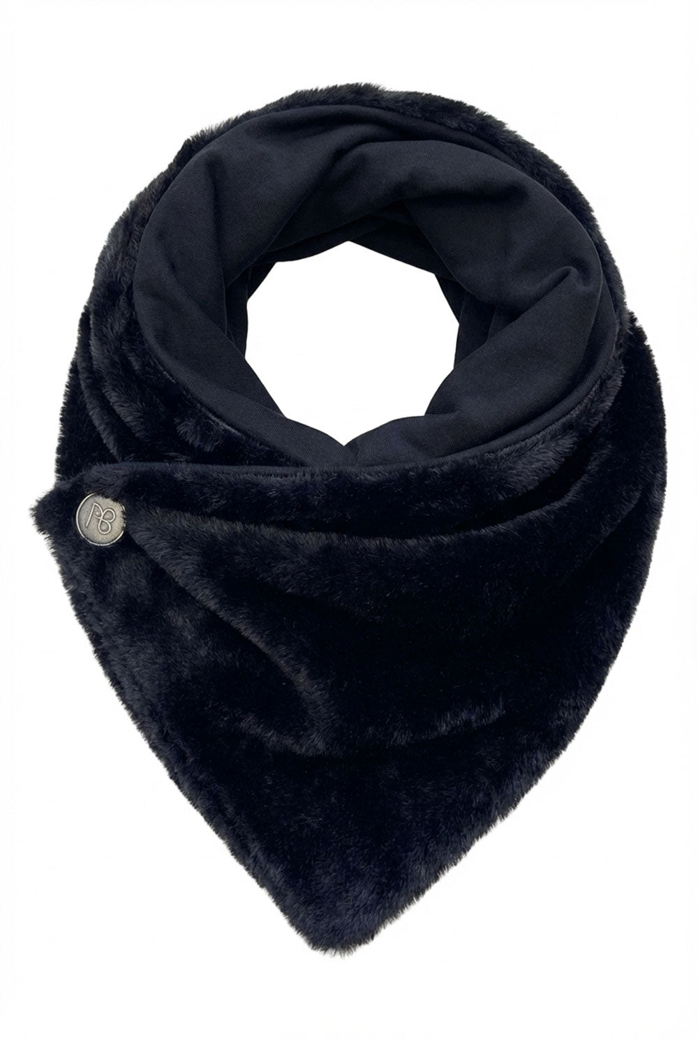 צעיף פרווה דו-צדדי ג׳יזל