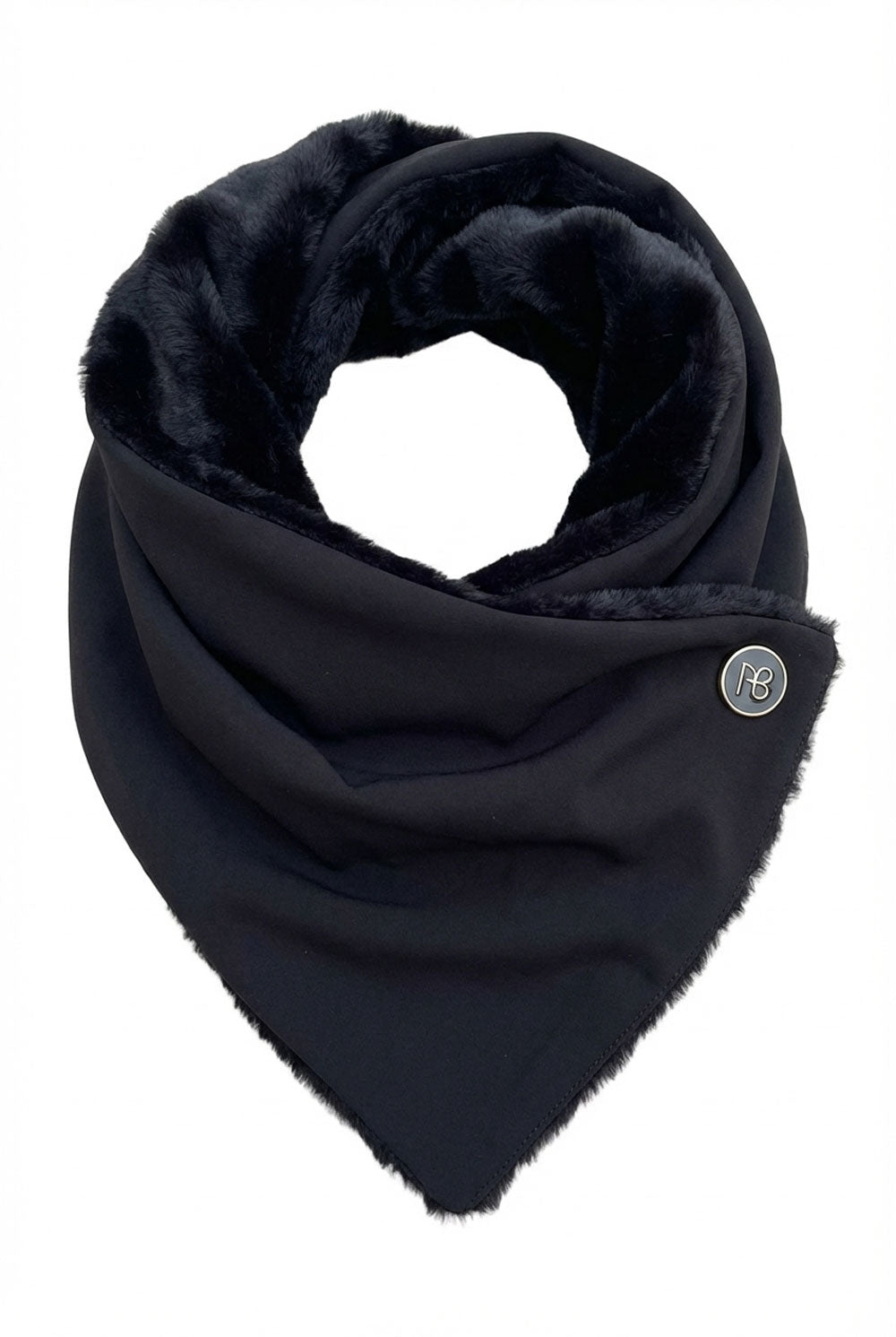 צעיף פרווה דו-צדדי ג׳יזל