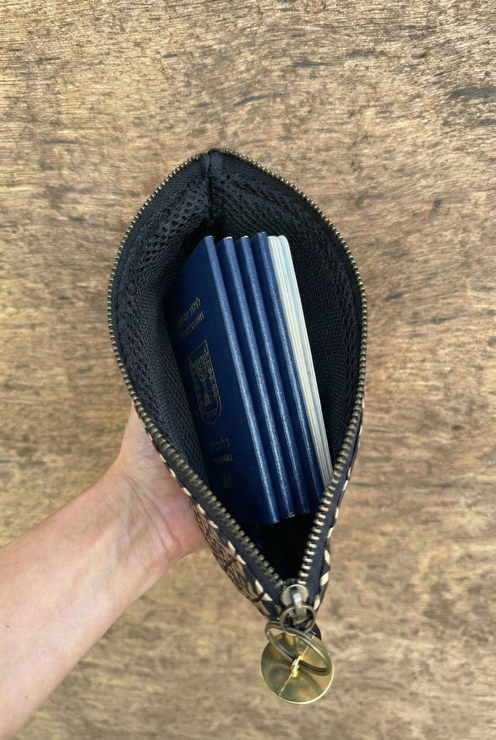 תיק דרכונים גרייס