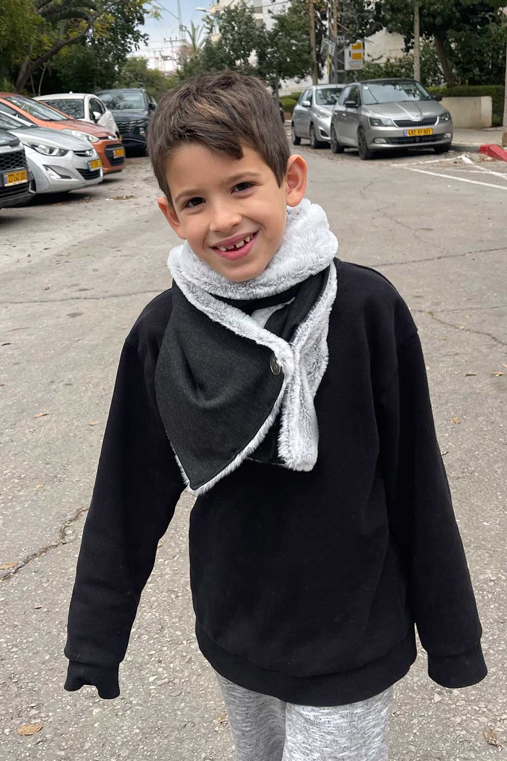 צעיף ילדים פרלה