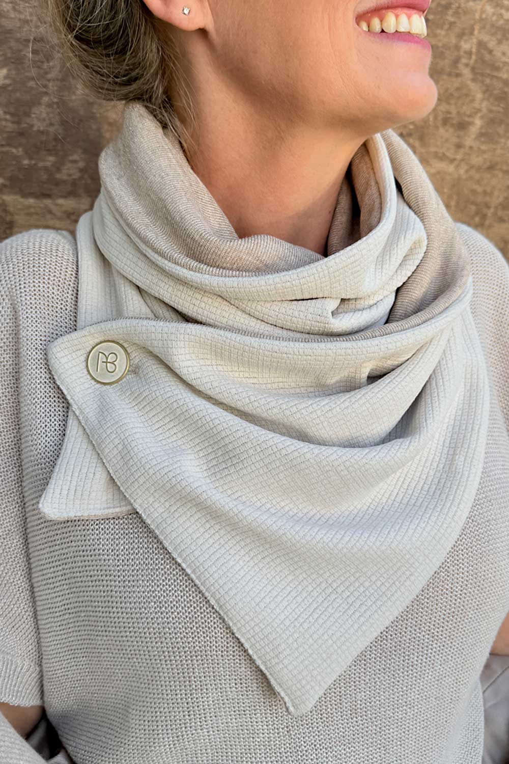 צעיף דו-צדדי שרה (מנצנץ)