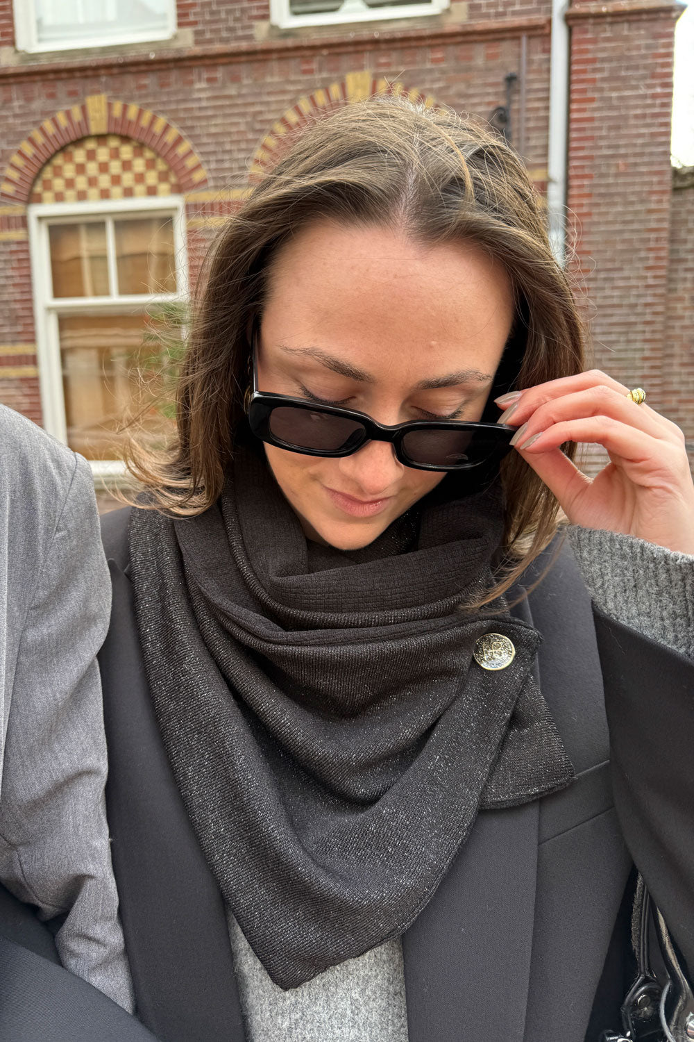 צעיף דו-צדדי שירן (מנצנץ)