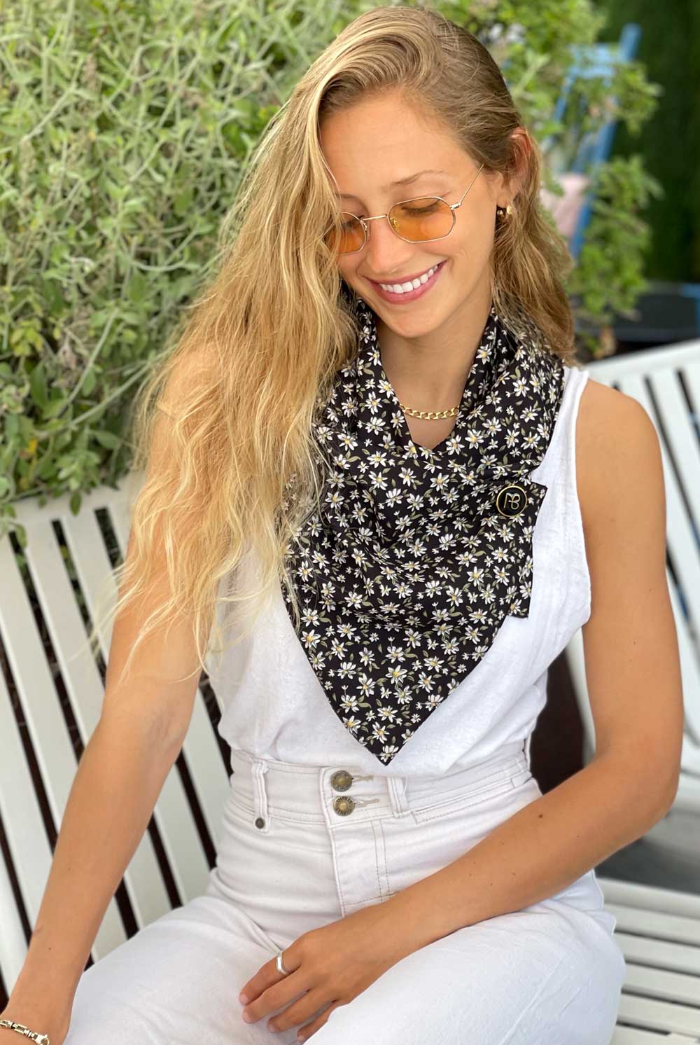 צעיף קייצי דייזי
