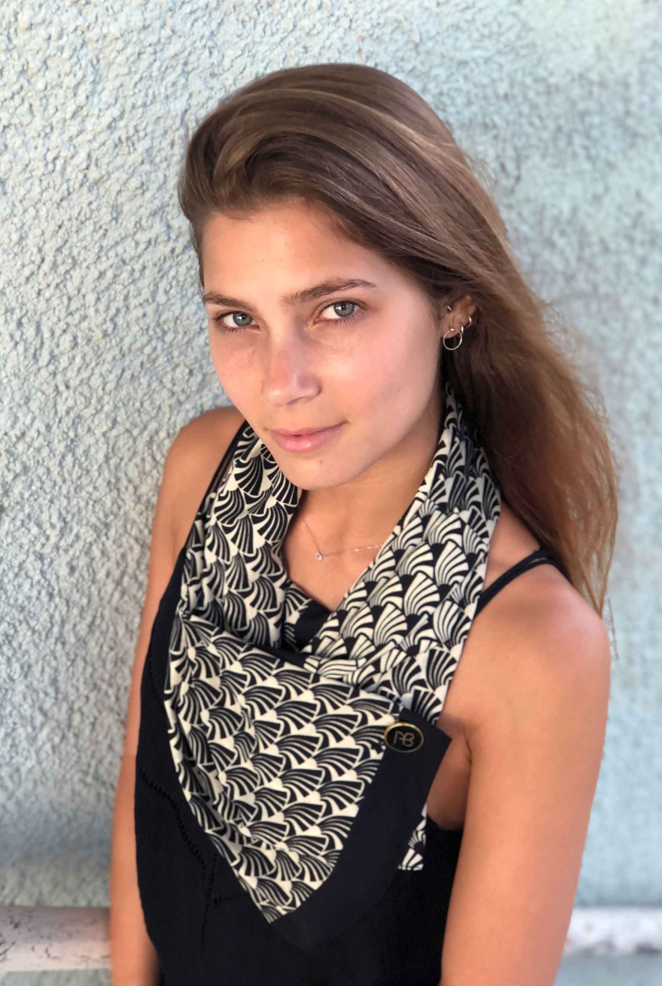 צעיף שיפון יוקרתי לייזה